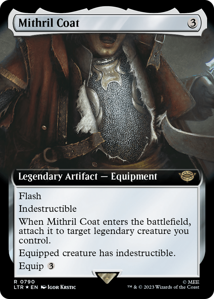 Mithril Coat (Extended Art) (Surge Foil) [The Lord of the Rings: Tales of Middle-Earth] | Gate City Games LLC