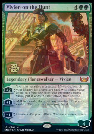 Vivien on the Hunt [Streets of New Capenna Prerelease Promos] | Gate City Games LLC