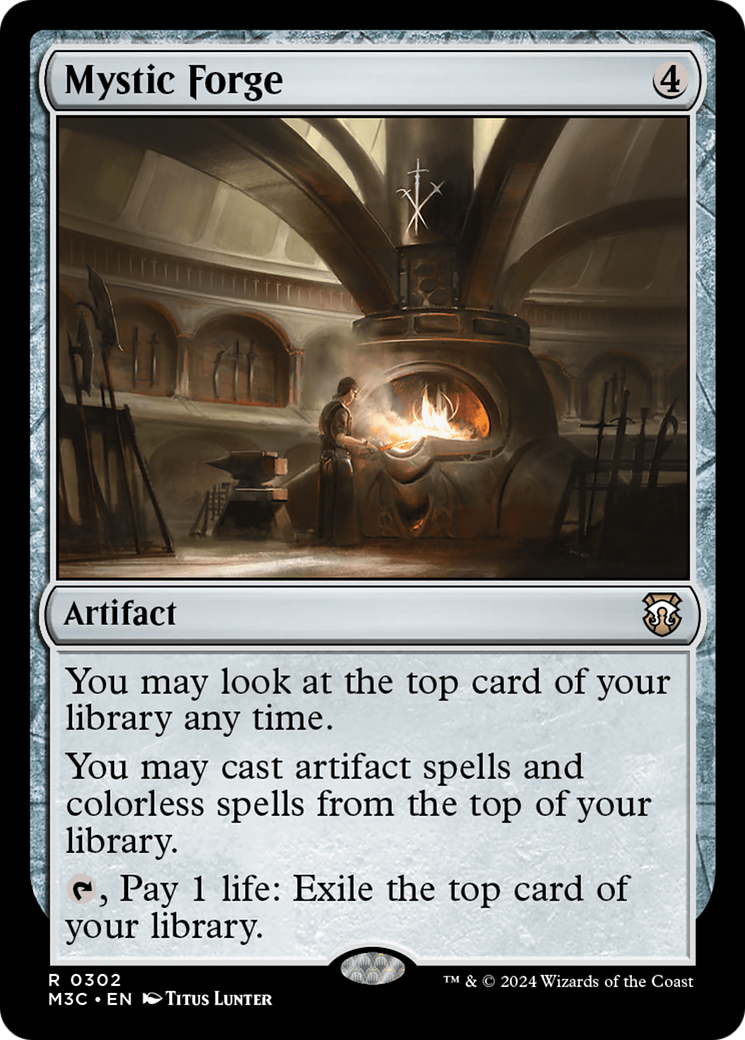 Mystic Forge (Ripple Foil) [Modern Horizons 3 Commander] | Gate City Games LLC