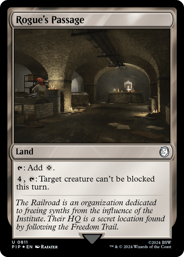 Rogue's Passage (Surge Foil) [Fallout] | Gate City Games LLC