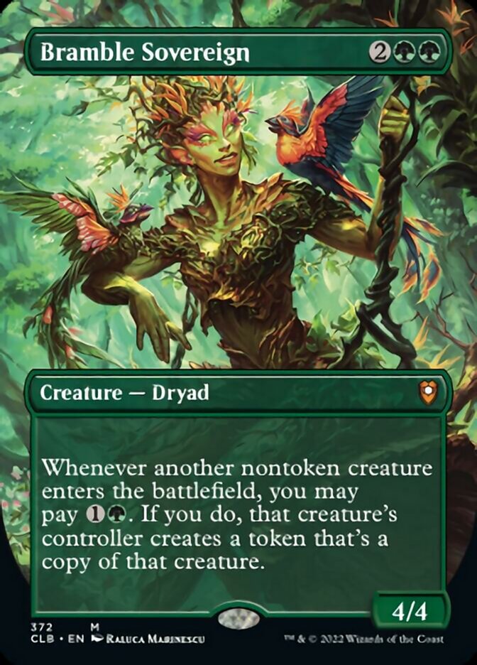 Bramble Sovereign (Borderless Alternate Art) [Commander Legends: Battle for Baldur's Gate] | Gate City Games LLC