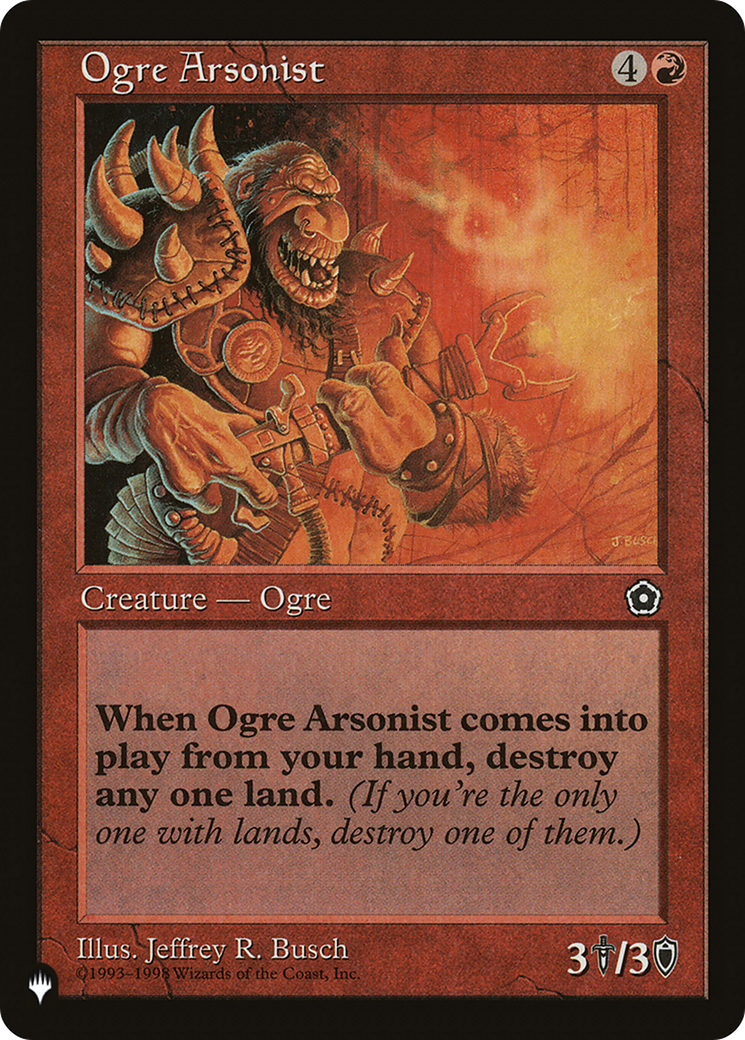 Ogre Arsonist [The List] | Gate City Games LLC