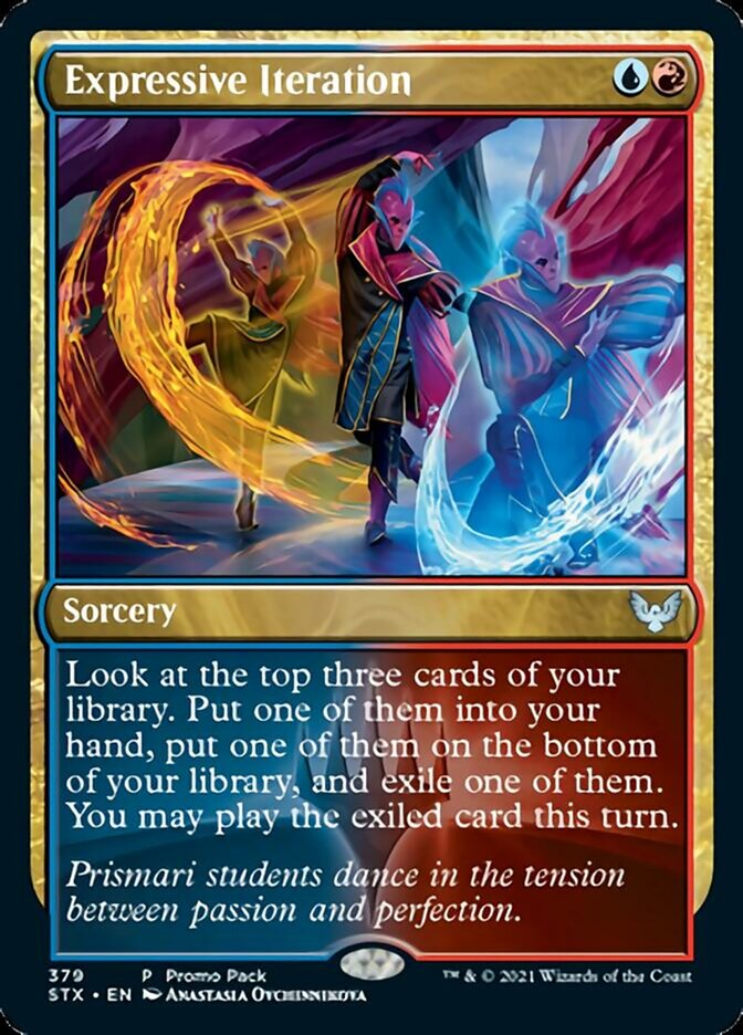 Expressive Iteration (Promo Pack) [Strixhaven: School of Mages Promos] | Gate City Games LLC