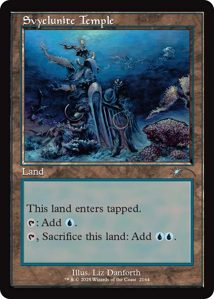 Svyelunite Temple (Retro Frame) [Secret Lair Drop Series] | Gate City Games LLC