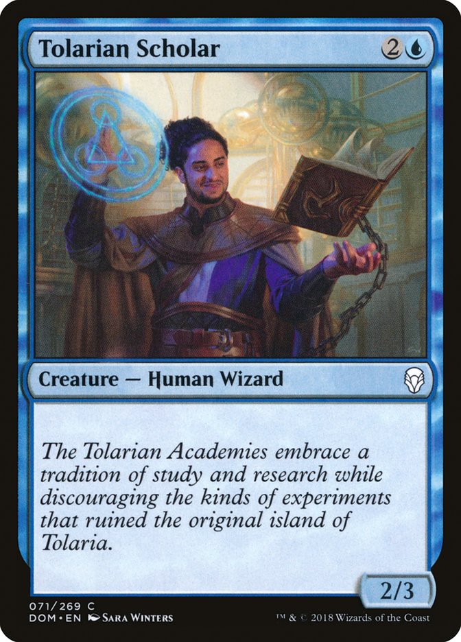Tolarian Scholar [Dominaria] | Gate City Games LLC