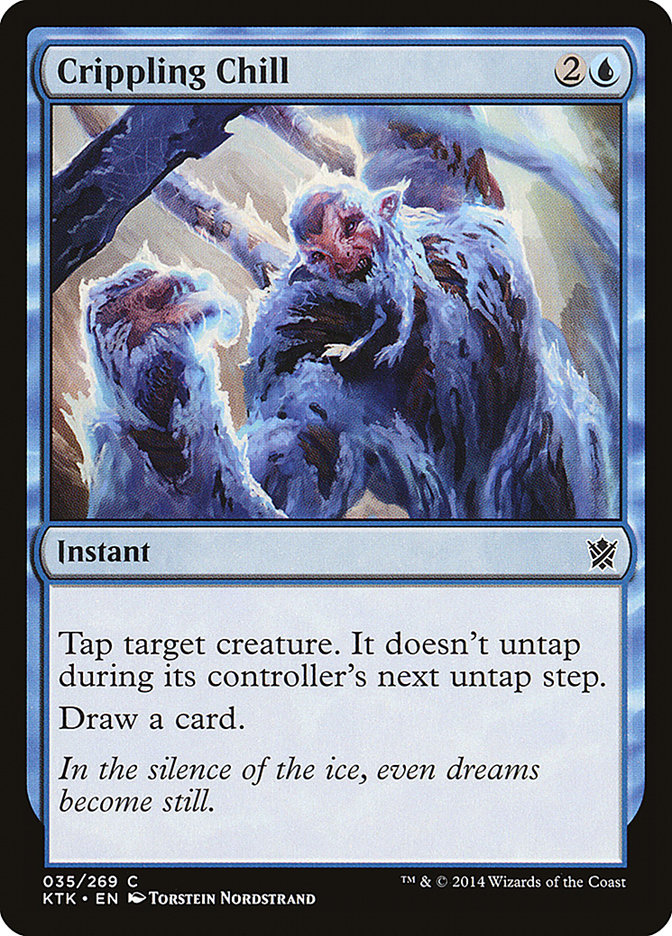 Crippling Chill [Khans of Tarkir] | Gate City Games LLC