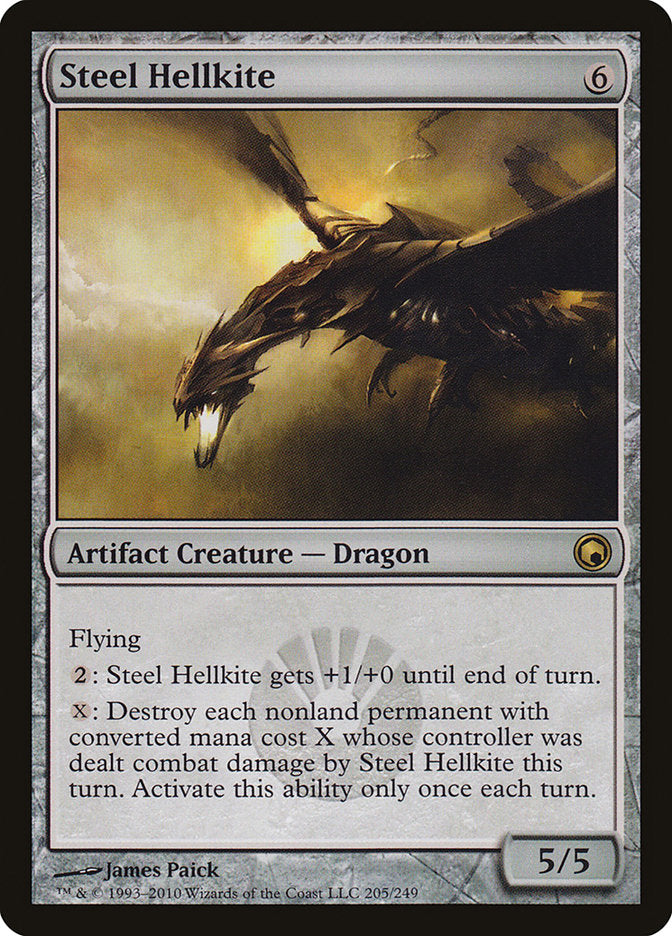 Steel Hellkite [Scars of Mirrodin] | Gate City Games LLC