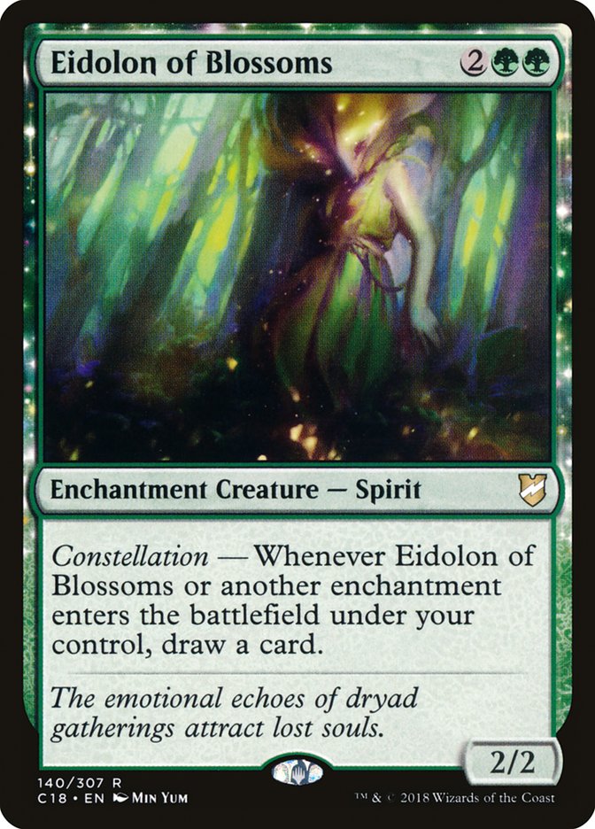 Eidolon of Blossoms [Commander 2018] | Gate City Games LLC