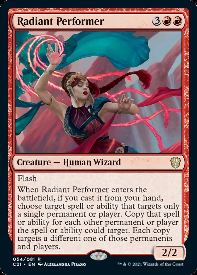 Radiant Performer [Commander 2021] | Gate City Games LLC