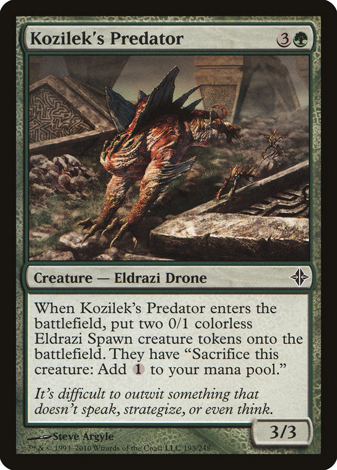 Kozilek's Predator [Rise of the Eldrazi] | Gate City Games LLC