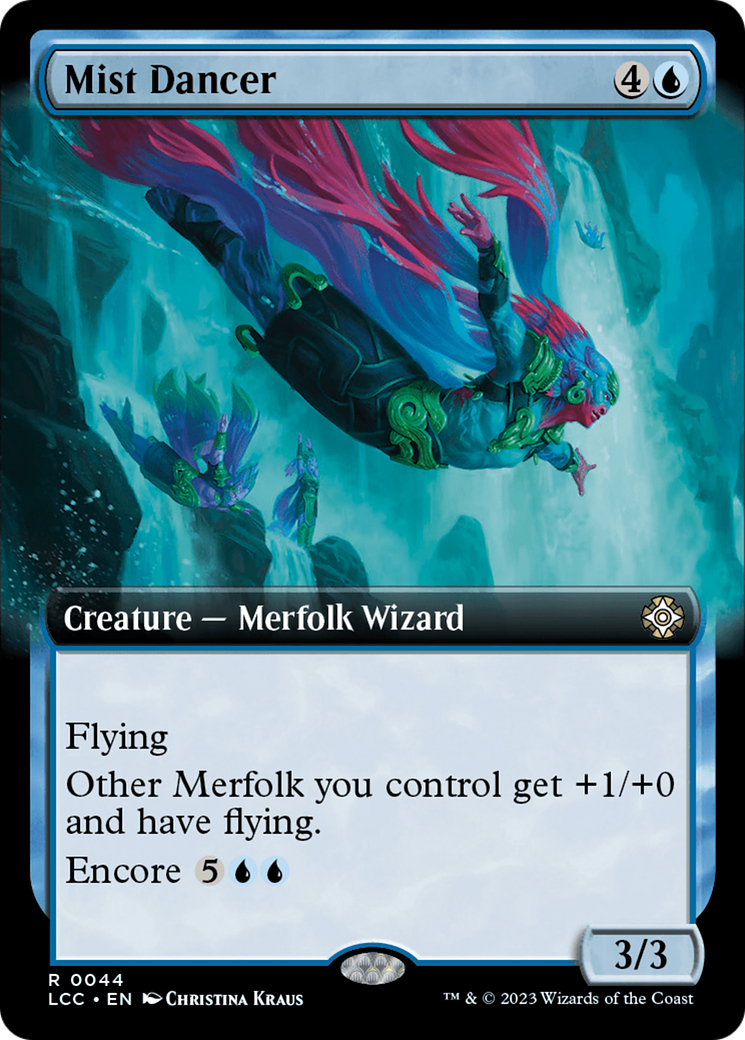 Mist Dancer (Extended Art) [The Lost Caverns of Ixalan Commander] | Gate City Games LLC