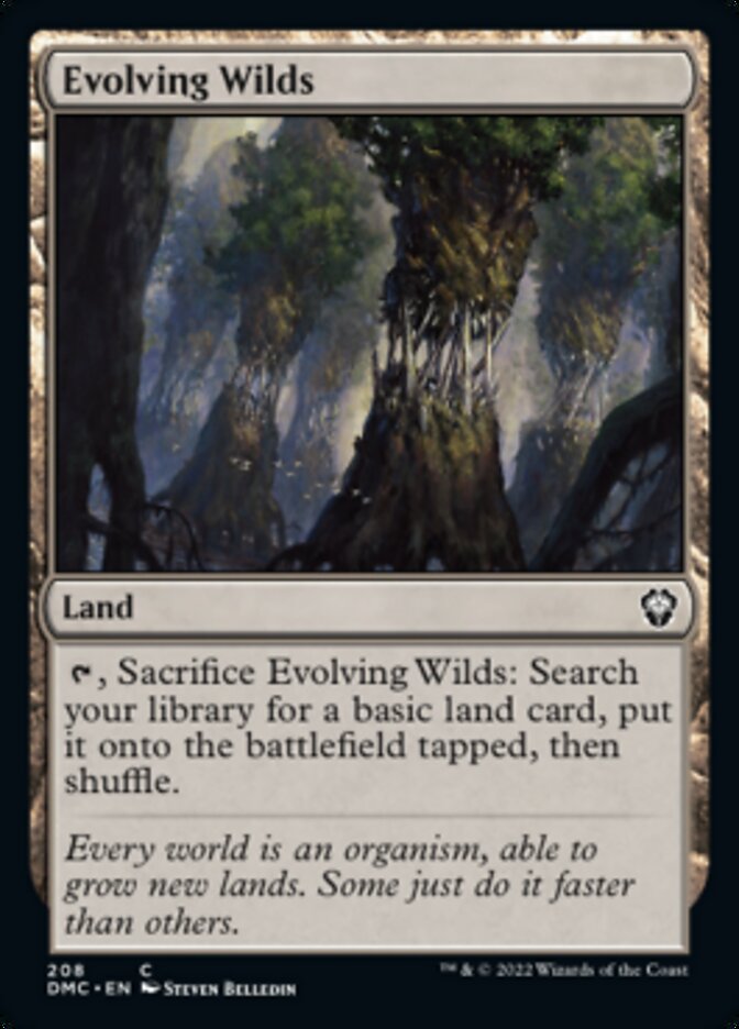 Evolving Wilds [Dominaria United Commander] | Gate City Games LLC