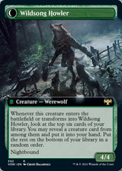 Howlpack Piper // Wildsong Howler (Extended Art) [Innistrad: Crimson Vow] | Gate City Games LLC