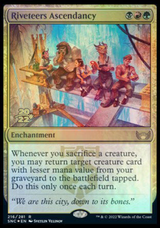 Riveteers Ascendancy [Streets of New Capenna Prerelease Promos] | Gate City Games LLC