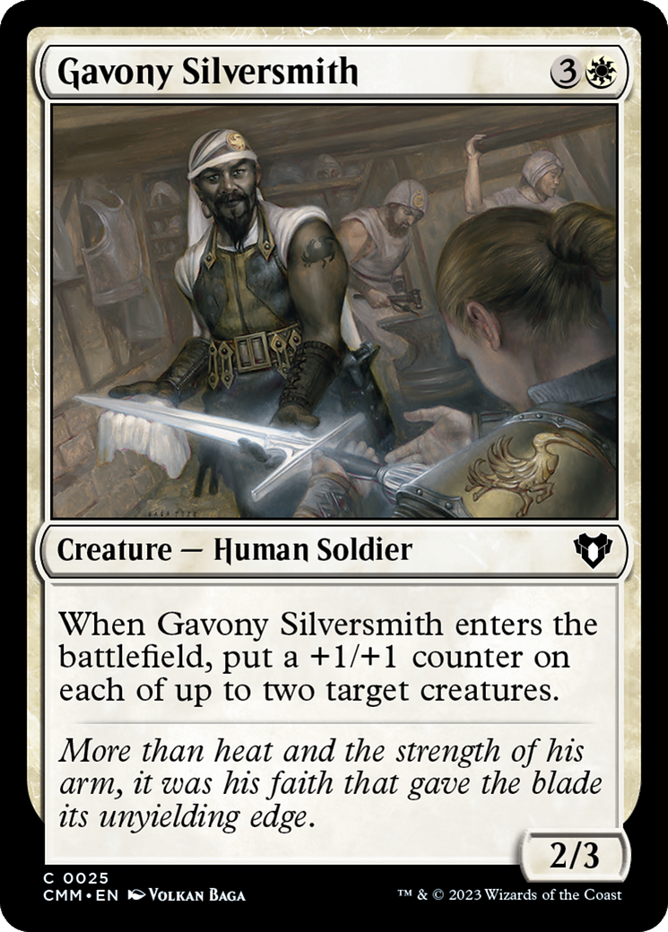 Gavony Silversmith [Commander Masters] | Gate City Games LLC