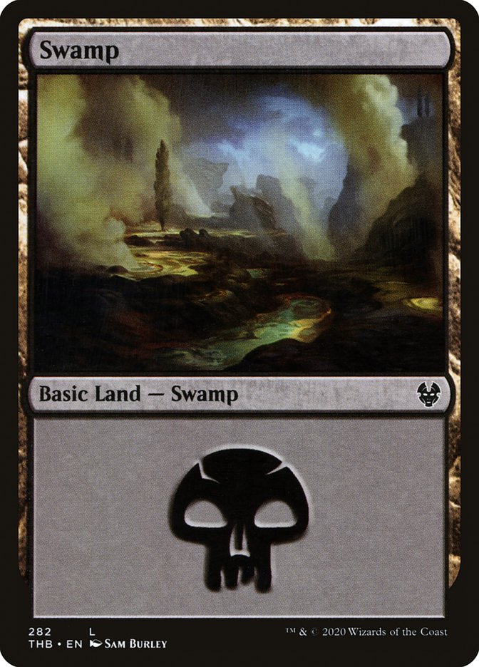 Swamp (282) [Theros Beyond Death] | Gate City Games LLC