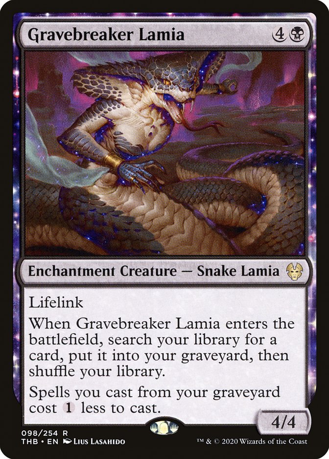 Gravebreaker Lamia [Theros Beyond Death] | Gate City Games LLC