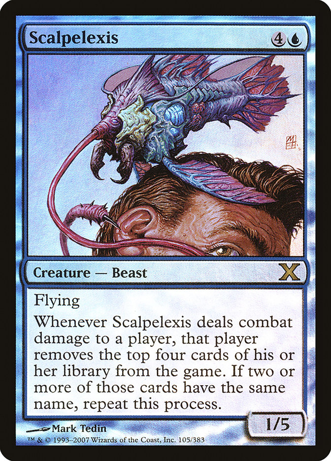 Scalpelexis (Premium Foil) [Tenth Edition] | Gate City Games LLC