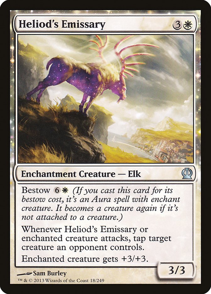 Heliod's Emissary [Theros] | Gate City Games LLC