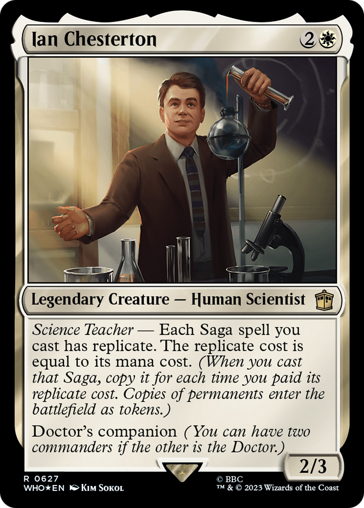 Ian Chesterton (Surge Foil) [Doctor Who] | Gate City Games LLC