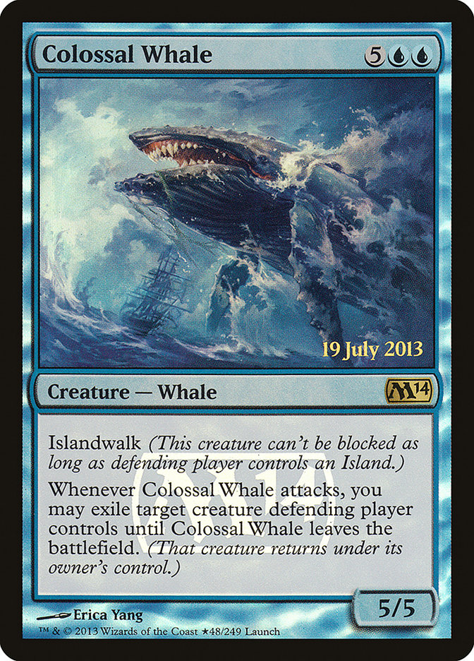Colossal Whale [Magic 2014 Prerelease Promos] | Gate City Games LLC