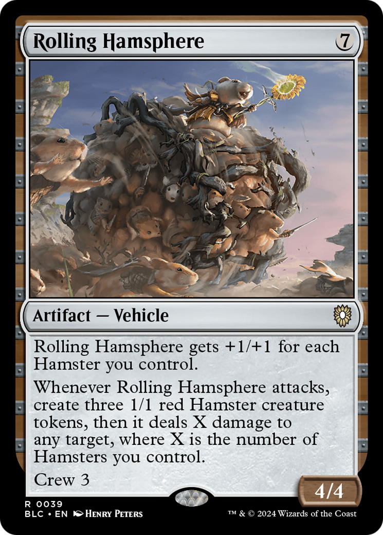 Rolling Hamsphere [Bloomburrow Commander] | Gate City Games LLC