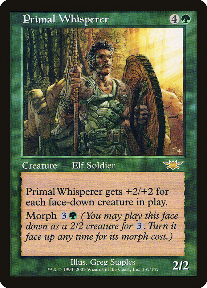 Primal Whisperer [Legions] | Gate City Games LLC