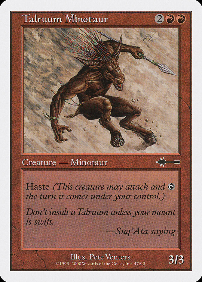 Talruum Minotaur [Beatdown] | Gate City Games LLC