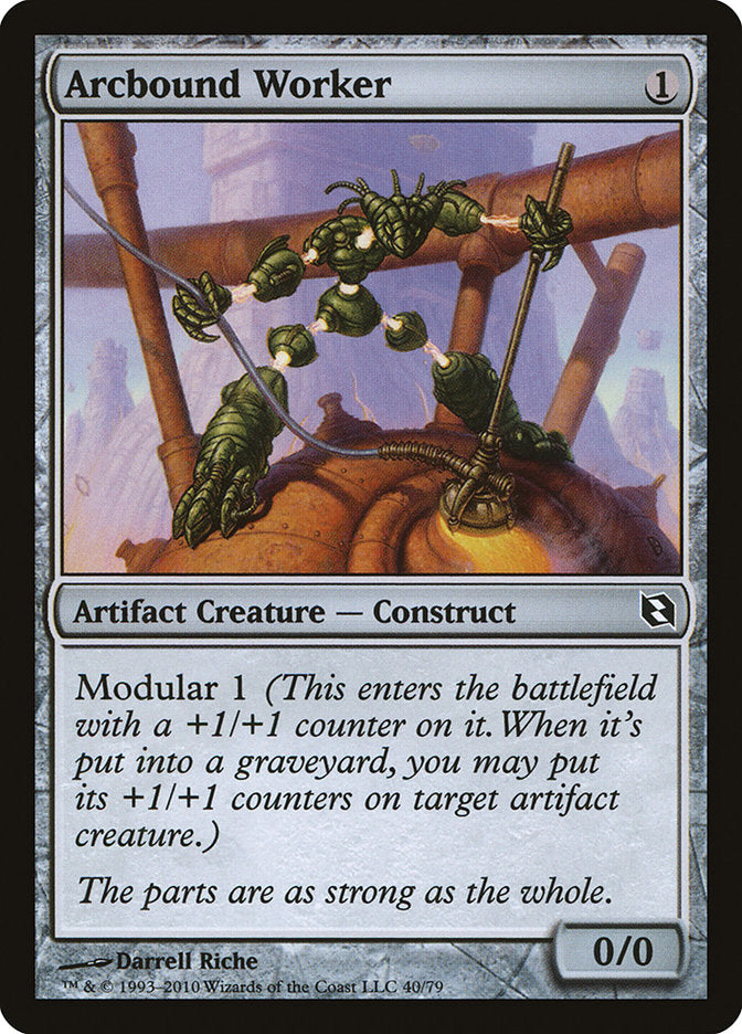 Arcbound Worker [Duel Decks: Elspeth vs. Tezzeret] | Gate City Games LLC