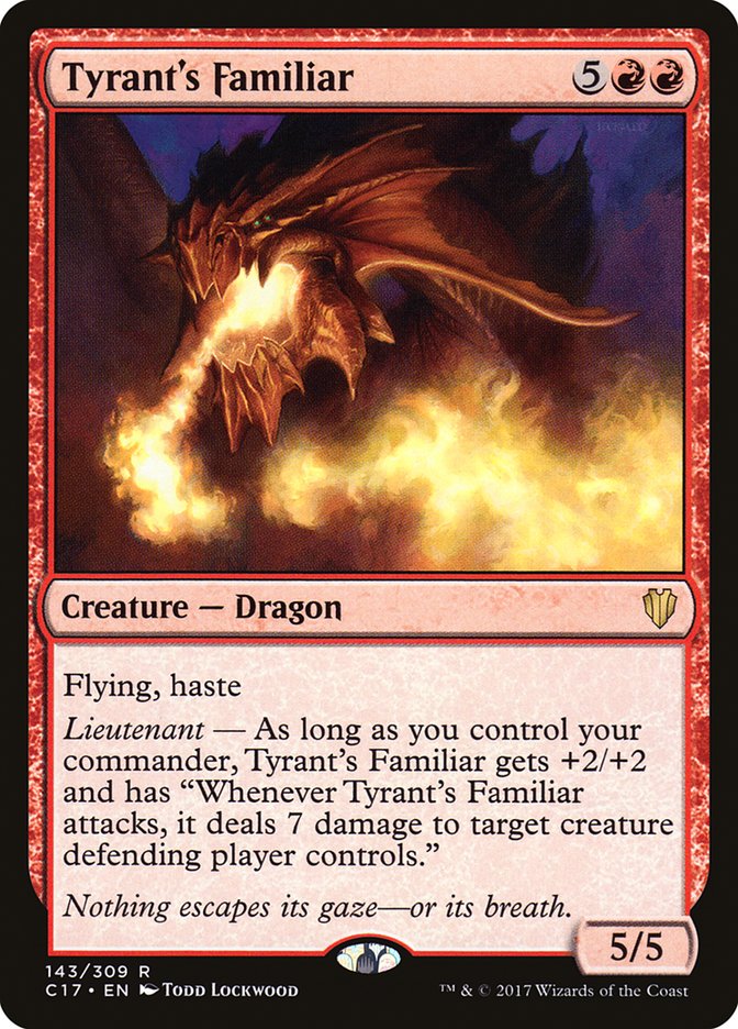 Tyrant's Familiar [Commander 2017] | Gate City Games LLC