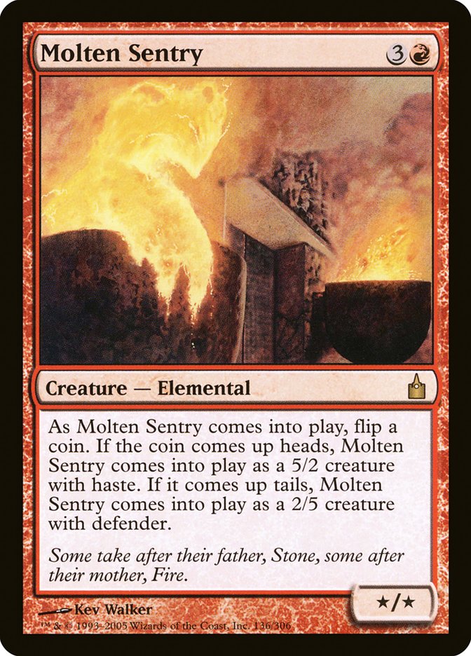 Molten Sentry [Ravnica: City of Guilds] | Gate City Games LLC