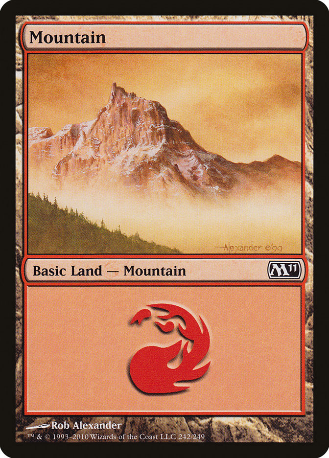 Mountain (242) [Magic 2011] | Gate City Games LLC