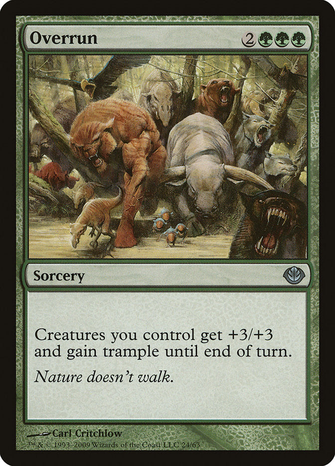 Overrun [Duel Decks: Garruk vs. Liliana] | Gate City Games LLC