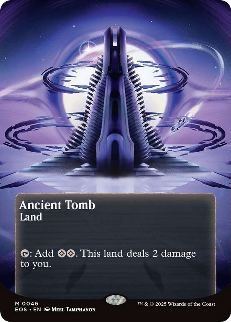 Ancient Tomb (0046) (Borderless) [Edge of Eternities: Stellar Sights] | Gate City Games LLC