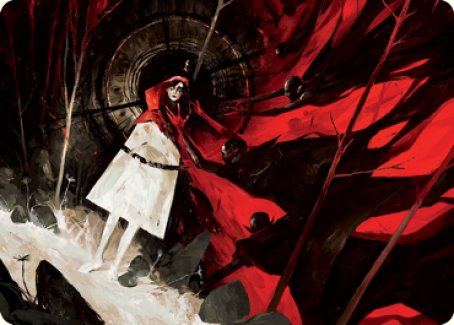 Curse of Hospitality Art Card [Innistrad: Crimson Vow Art Series] | Gate City Games LLC