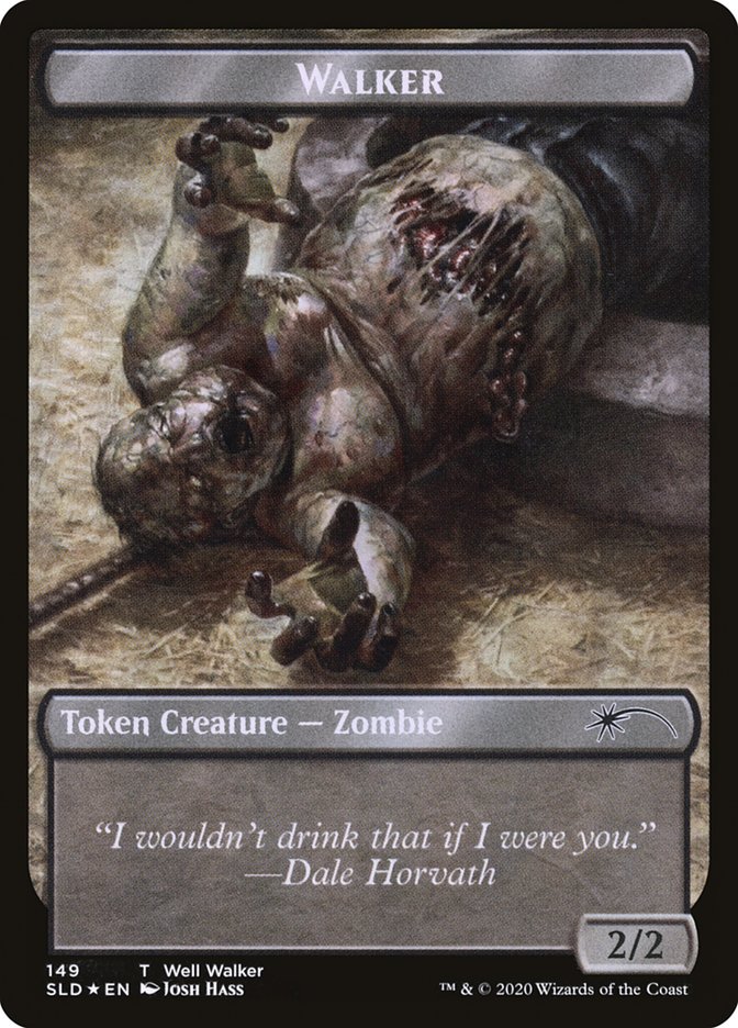 Walker Token (149 // 150) Double-Sided Token [Secret Lair Drop Series] | Gate City Games LLC