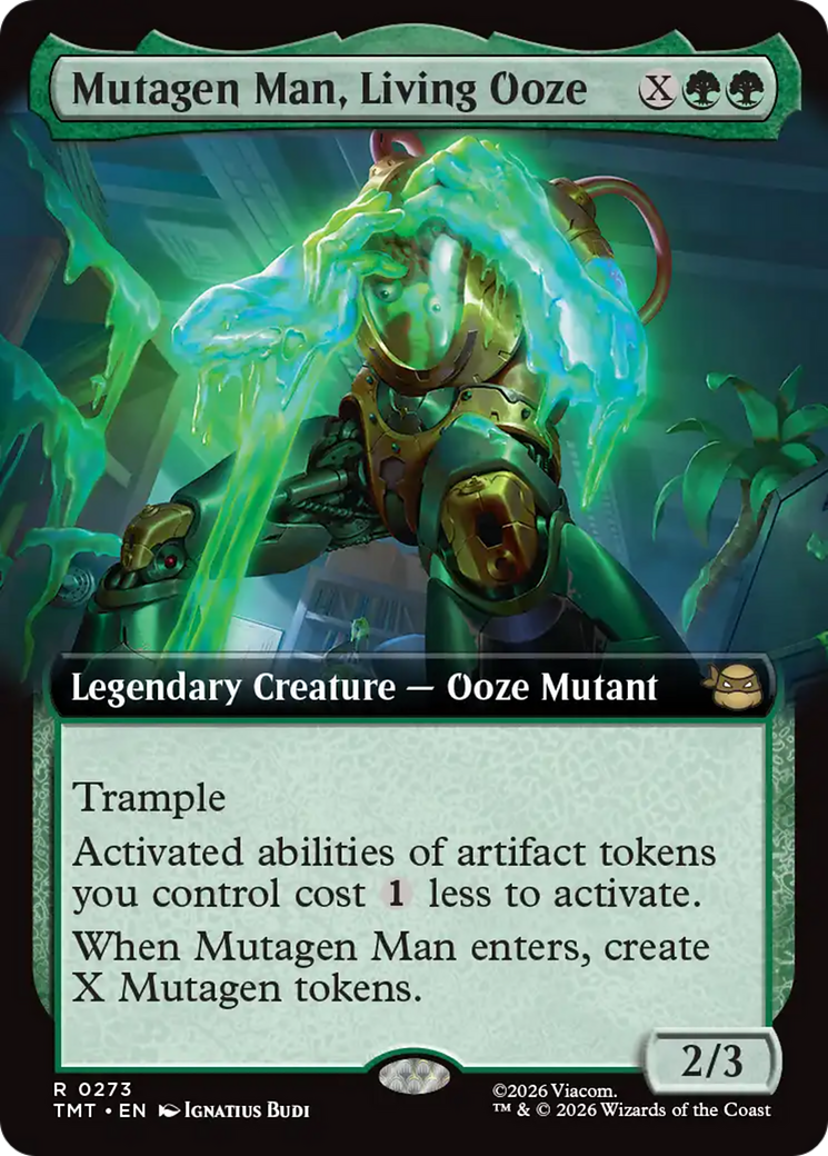 Mutagen Man, Living Ooze (Extended Art) [Teenage Mutant Ninja Turtles] | Gate City Games LLC