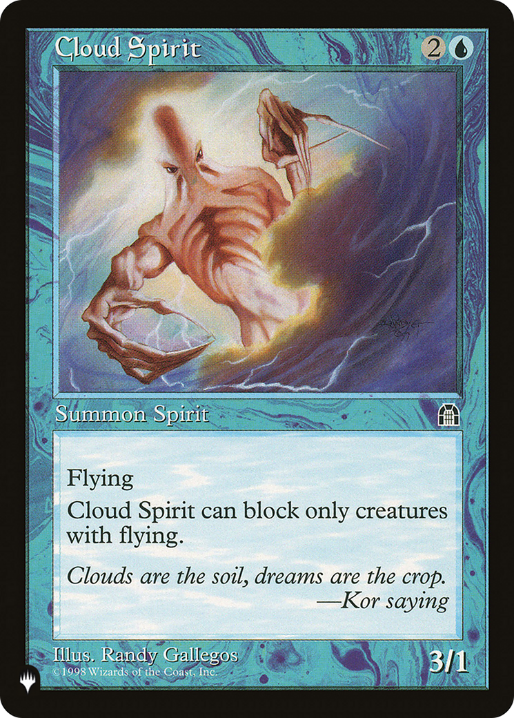 Cloud Spirit [The List] | Gate City Games LLC