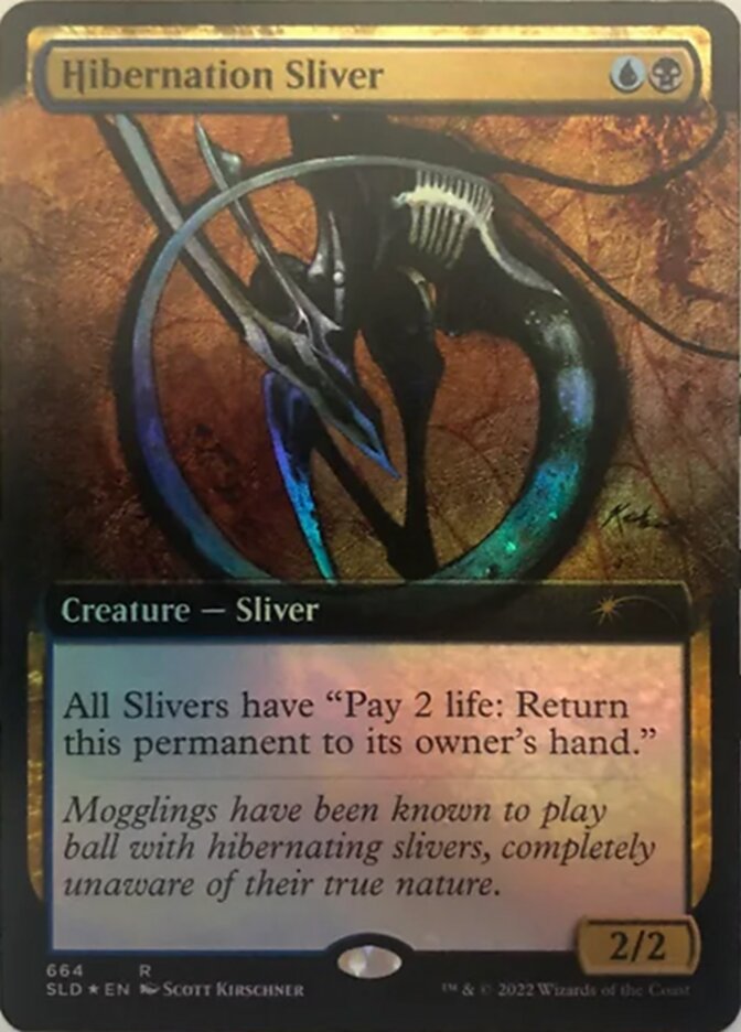 Hibernation Sliver (Extended Art) [Secret Lair Drop Promos] | Gate City Games LLC