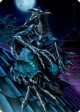 Jin-Gitaxias, Progress Tyrant Art Card [Kamigawa: Neon Dynasty Art Series] | Gate City Games LLC