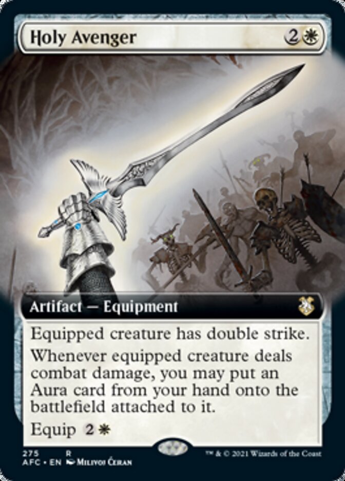 Holy Avenger (Extended Art) [Dungeons & Dragons: Adventures in the Forgotten Realms Commander] | Gate City Games LLC