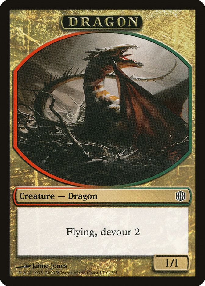 Dragon Token [Alara Reborn Tokens] | Gate City Games LLC