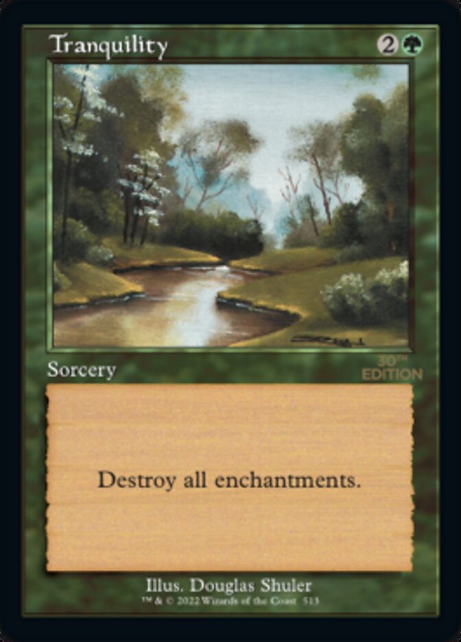 Tranquility (Retro) [30th Anniversary Edition] | Gate City Games LLC