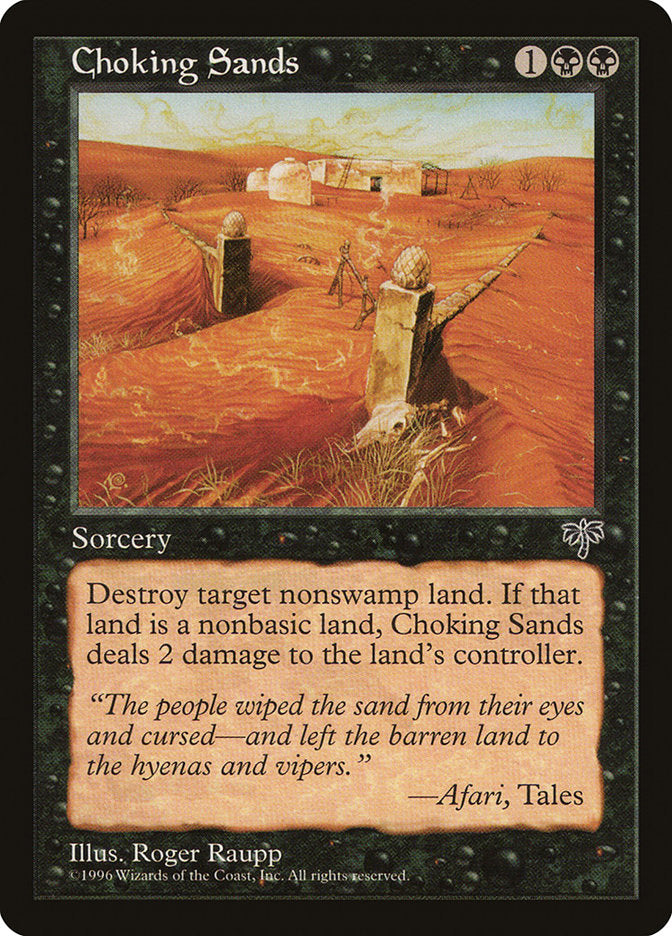 Choking Sands [Mirage] | Gate City Games LLC