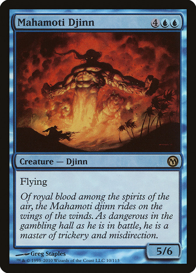 Mahamoti Djinn [Duels of the Planeswalkers] | Gate City Games LLC
