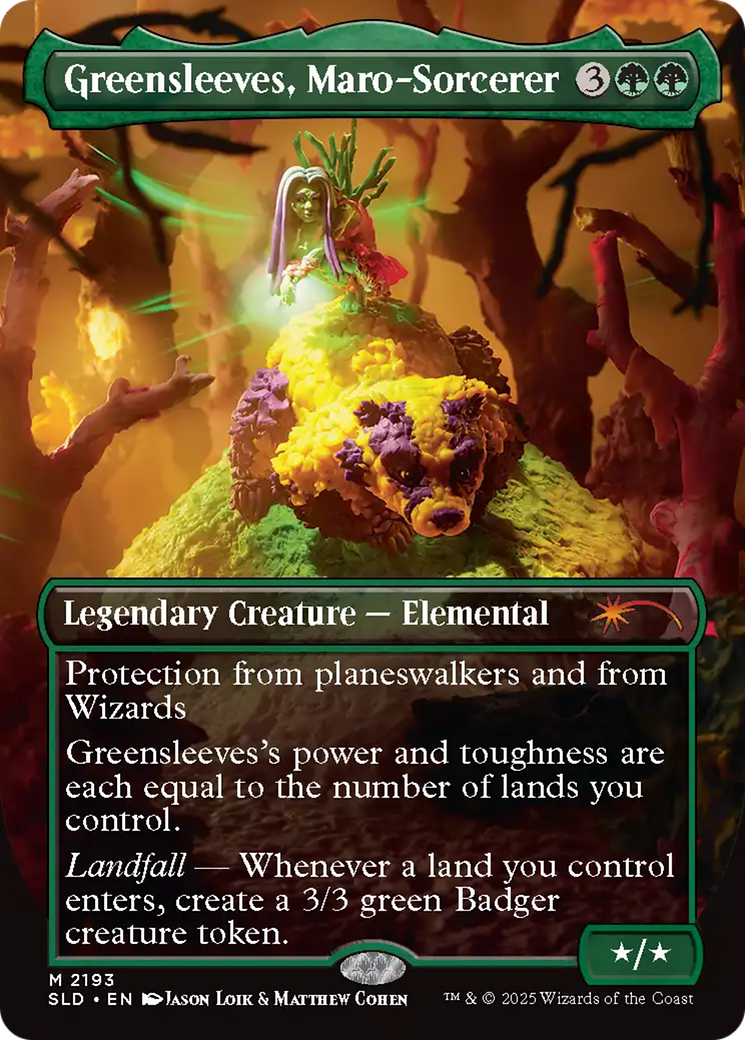 Greensleeves, Maro-Sorcerer (Rainbow Foil) [Secret Lair Drop Series] | Gate City Games LLC