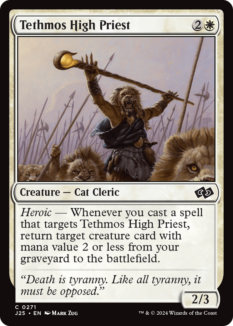 Tethmos High Priest [Foundations Jumpstart] | Gate City Games LLC