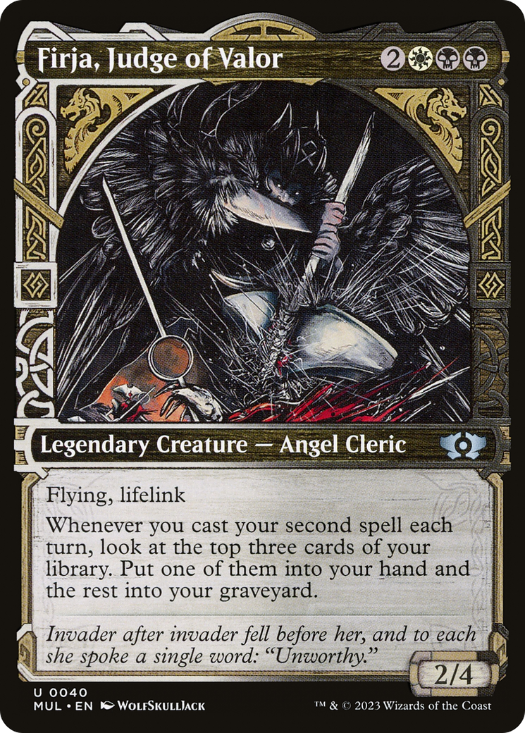 Firja, Judge of Valor [Multiverse Legends] | Gate City Games LLC