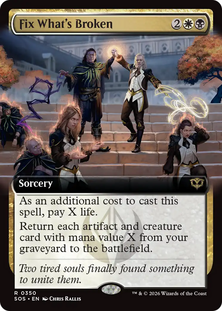 Fix What's Broken (Extended Art) [Secrets of Strixhaven] | Gate City Games LLC