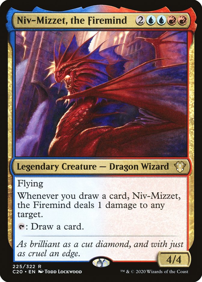 Niv-Mizzet, the Firemind [Commander 2020] | Gate City Games LLC